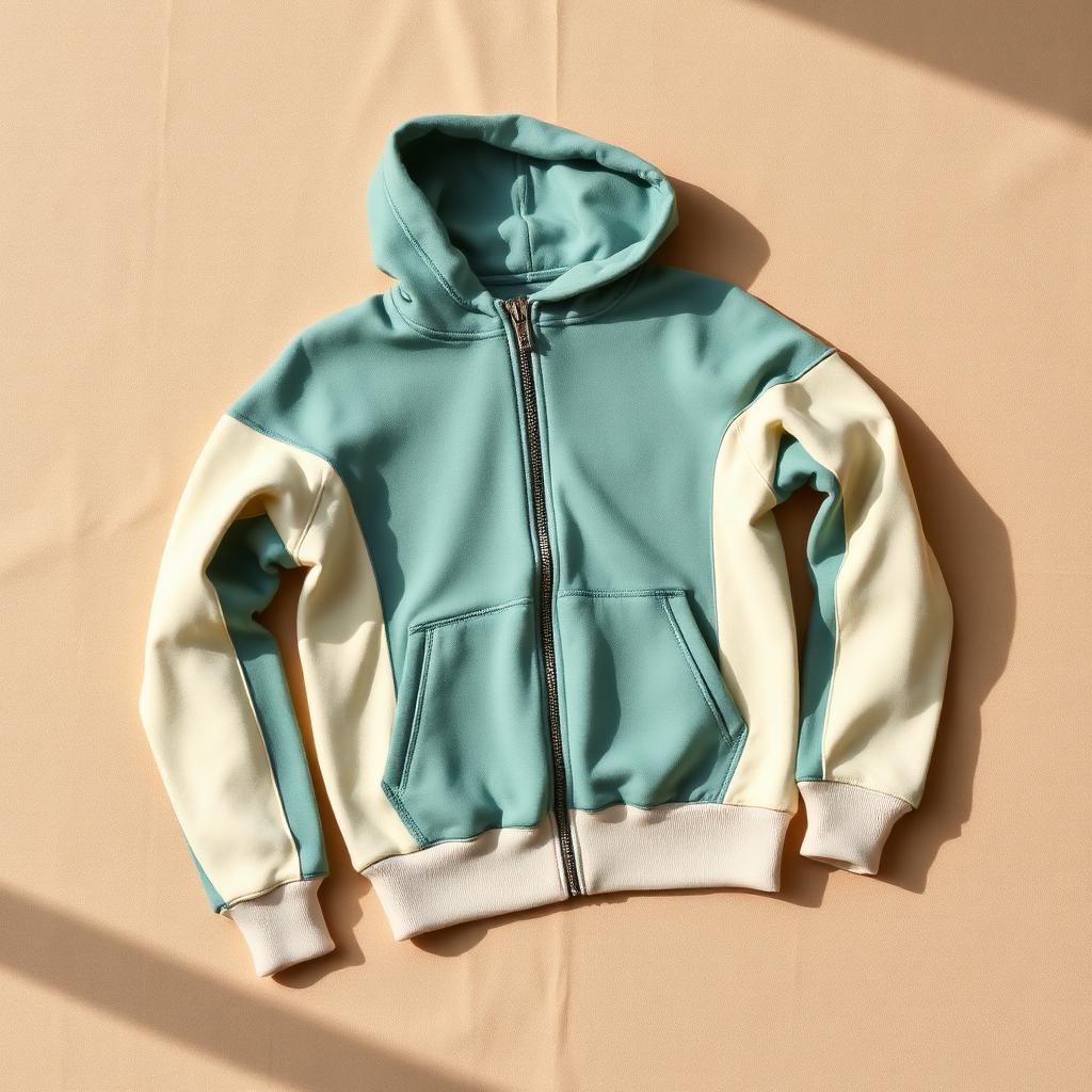 Zip-Up Sports Hoodie